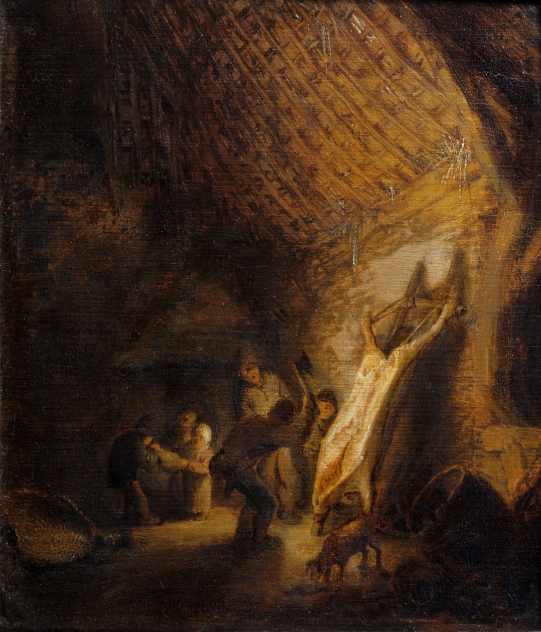 Porážka prasat ... od Adriaen Jansz. van Ostade
