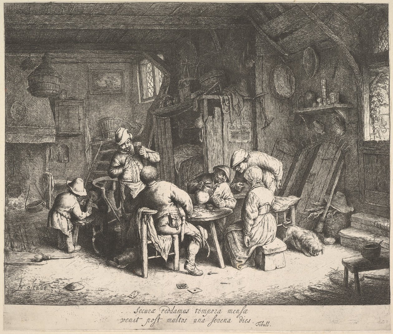 Chuť, 1610-85. od Adriaen Jansz. van Ostade
