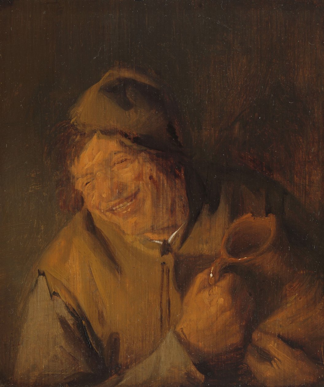 Veselý rolník, 1630-50 od Adriaen Jansz. van Ostade