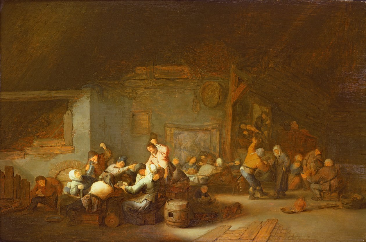 Neznámý obrázek od Adriaen Jansz. van Ostade