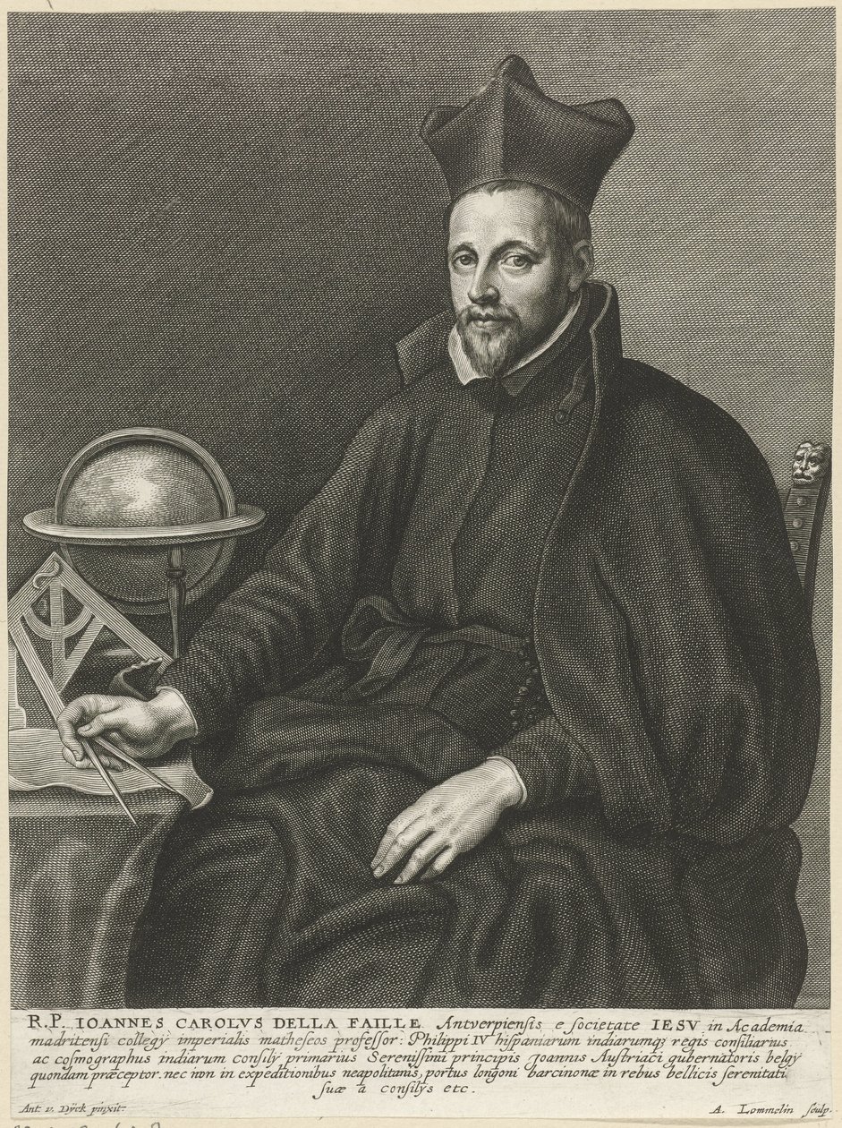 Portrét Johannese Caroluse de la Faille od Adriaen Lommelin
