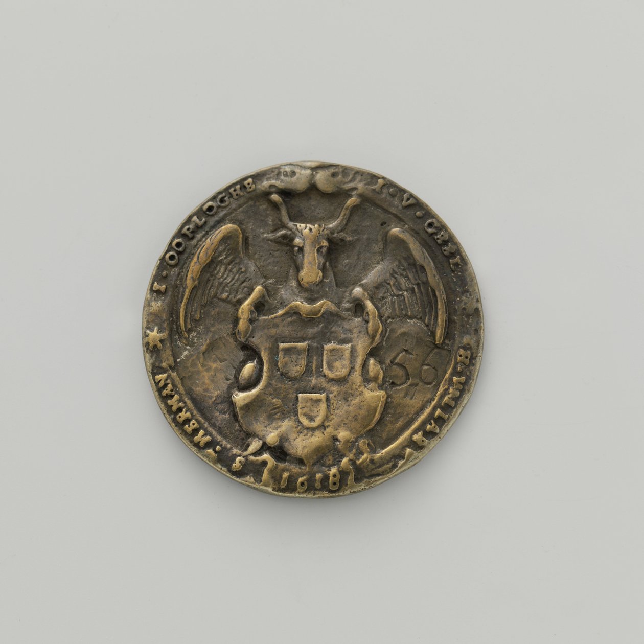 Žeton cechu svatého Lukáše z Middelburgu od Adriaen Pietersz van de (after) Venne