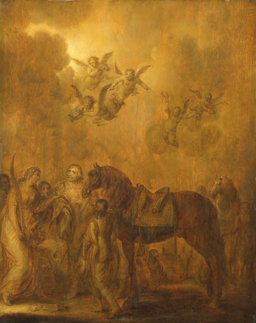 Alegorie městského vlastnictví prince Fredericka Henryho od Adriaen Pietersz van de Venne