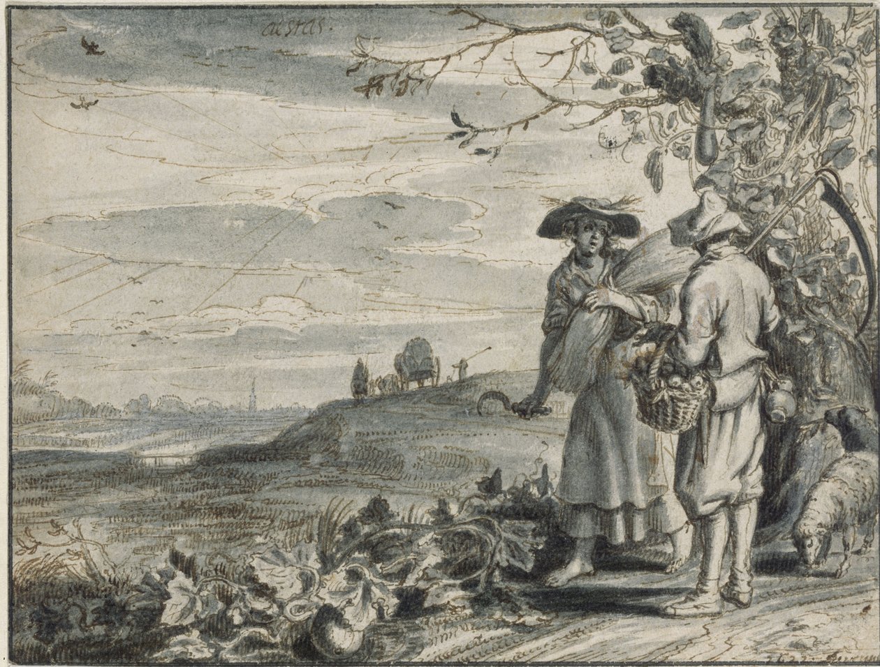 Léto od Adriaen Pietersz van de Venne