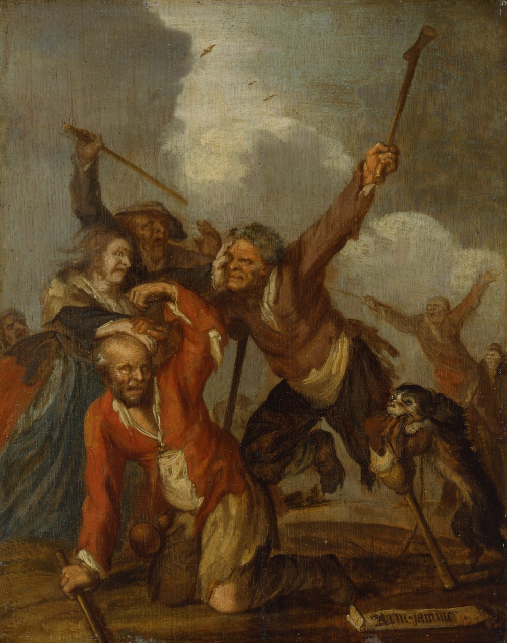 Bída od Adriaen Pietersz van de Venne