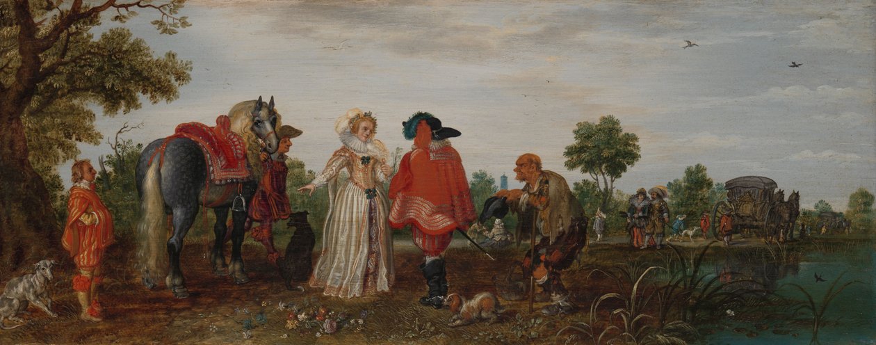 Spring od Adriaen Pietersz. van de Venne