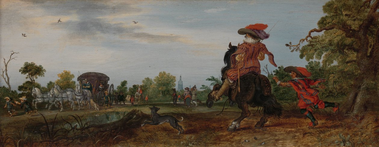 léto (pozdrav) od Adriaen Pietersz van de Venne