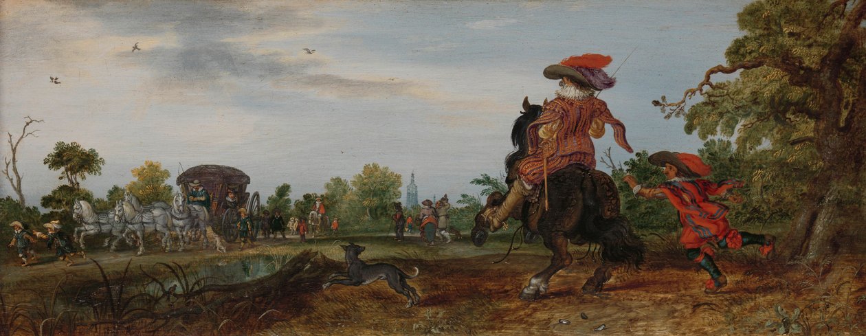 Léto (pozdrav), 1625 od Adriaen Pietersz van de Venne