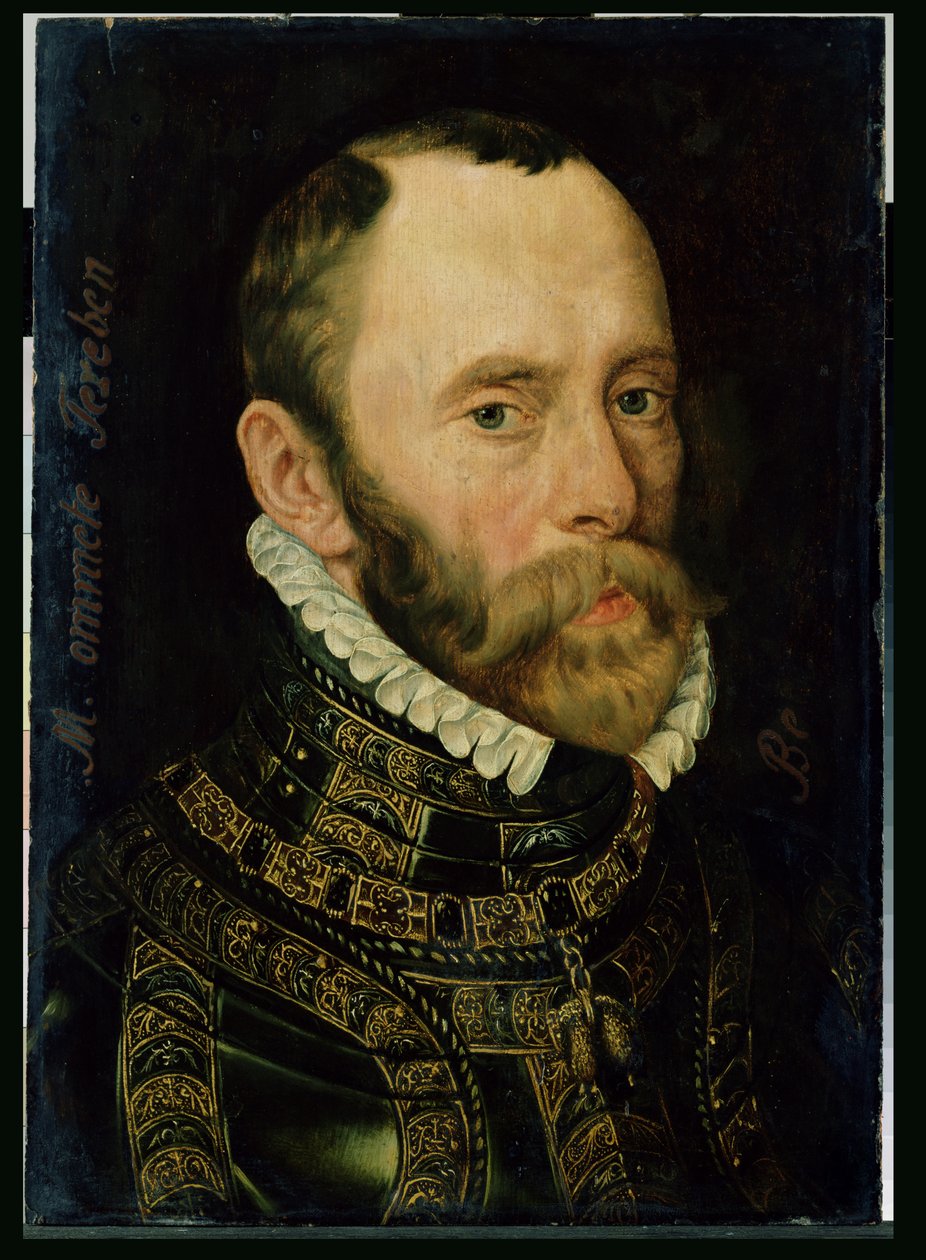 Portrét Philipa van Montmorency (1522-68) hraběte z Hoorne od Adriaen Thomasz Key