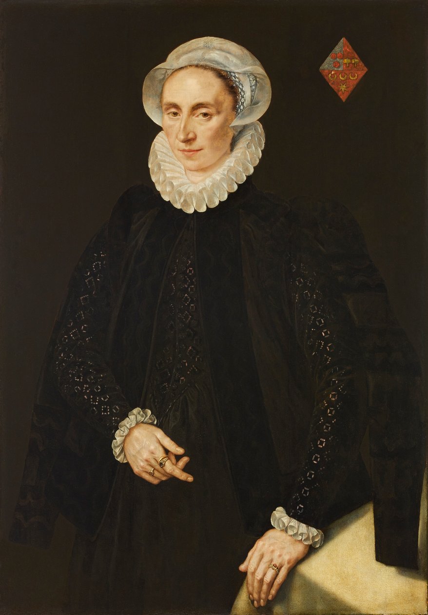 Marguerite le Prince , Mezi 1570 a 1590. od Adriaen Tomasz Key