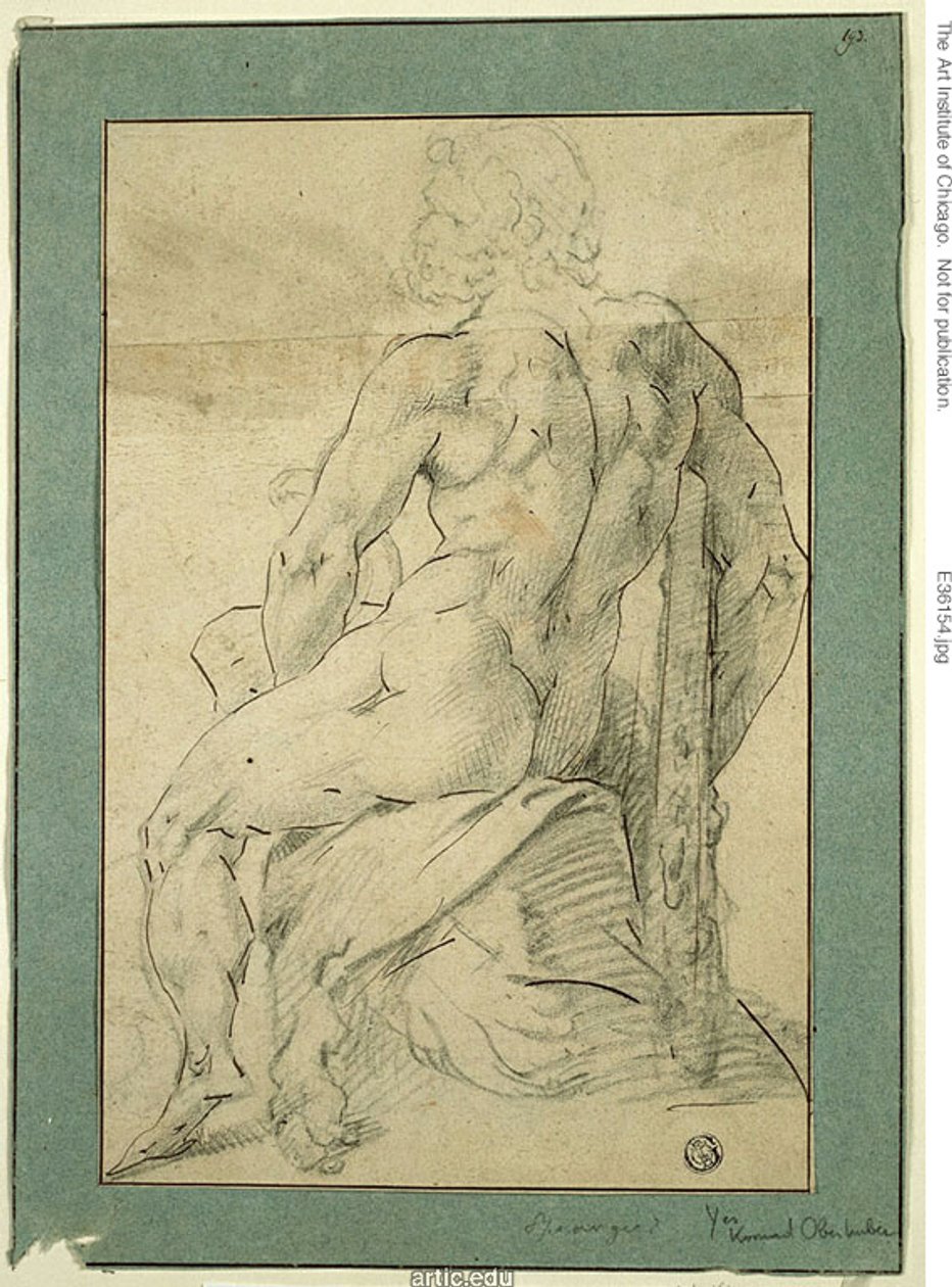Sedící Herkules od Adriaen de Vries