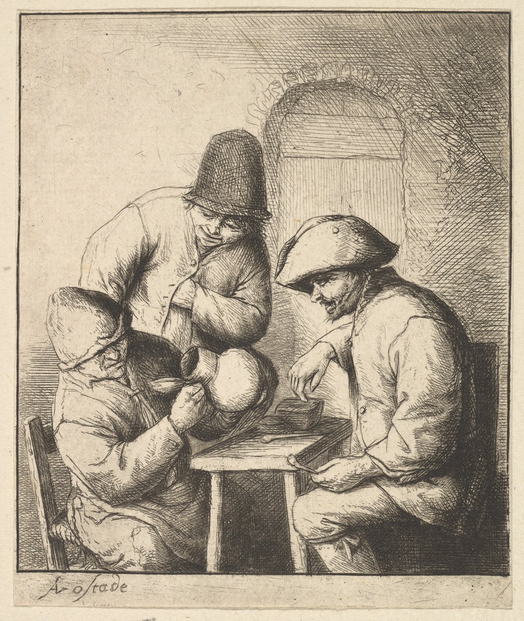 Prázdný džbán od Adriaen van Ostade