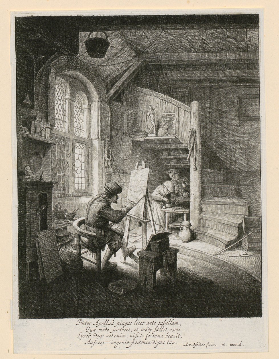Malíř od Adriaen van Ostade