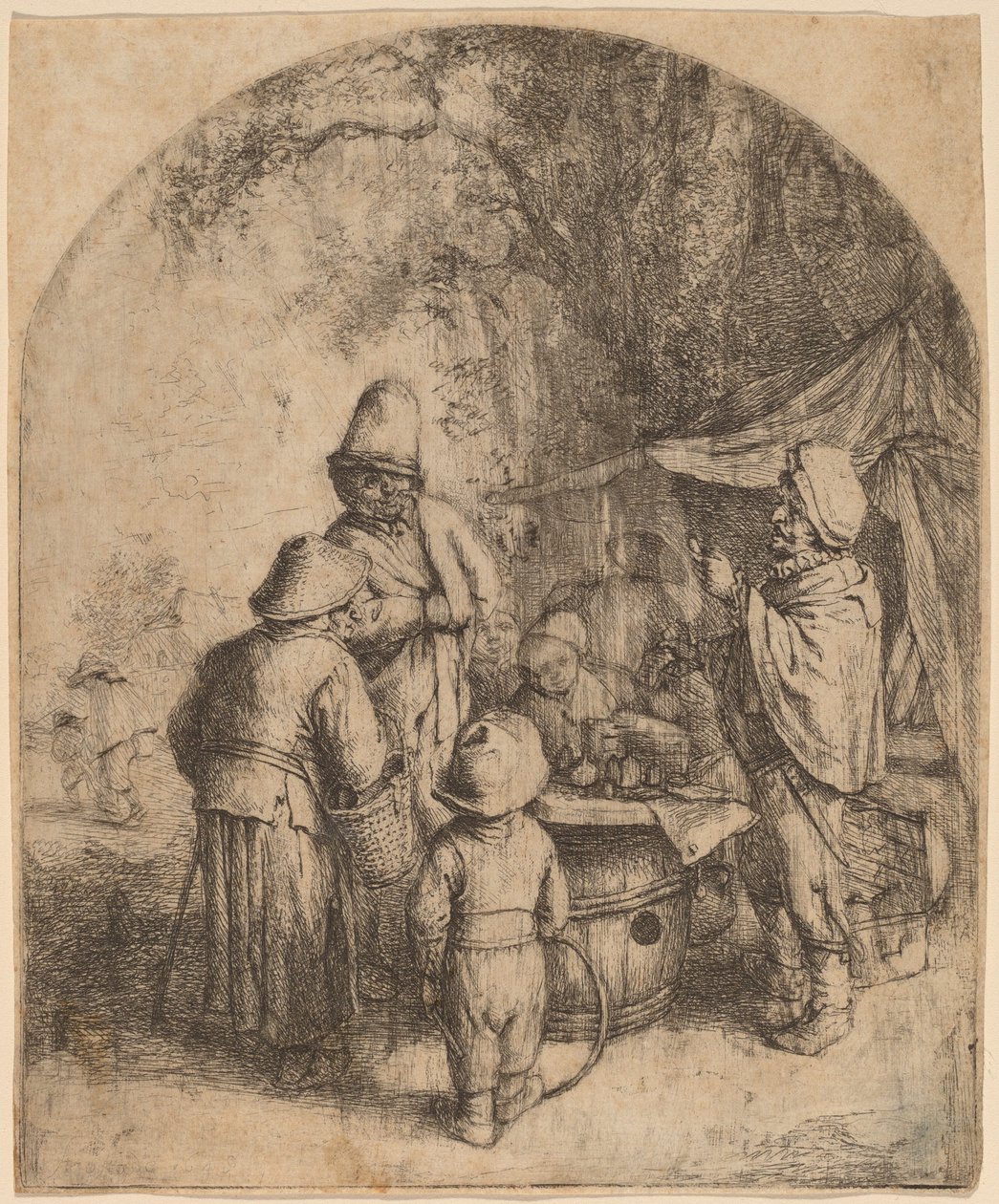 Šarlatán od Adriaen van Ostade