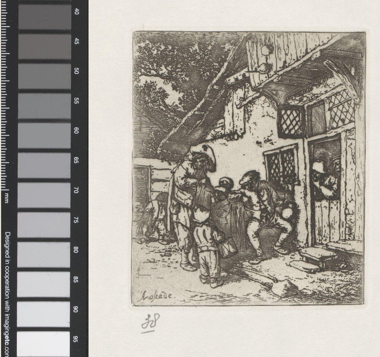 Potulní hudebníci od Adriaen van Ostade