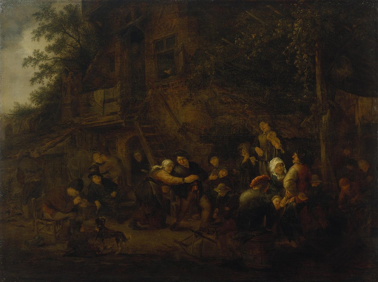 Venkovská slavnost od Adriaen van Ostade
