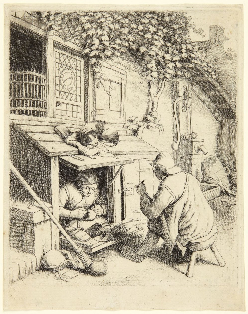 Švec od Adriaen van Ostade
