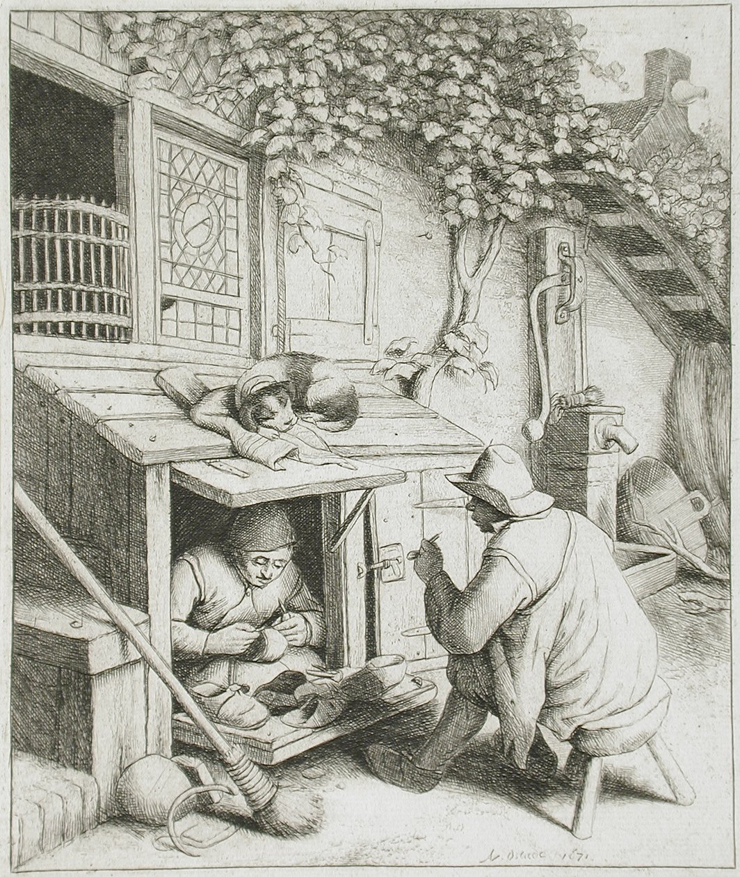 Švec od Adriaen van Ostade