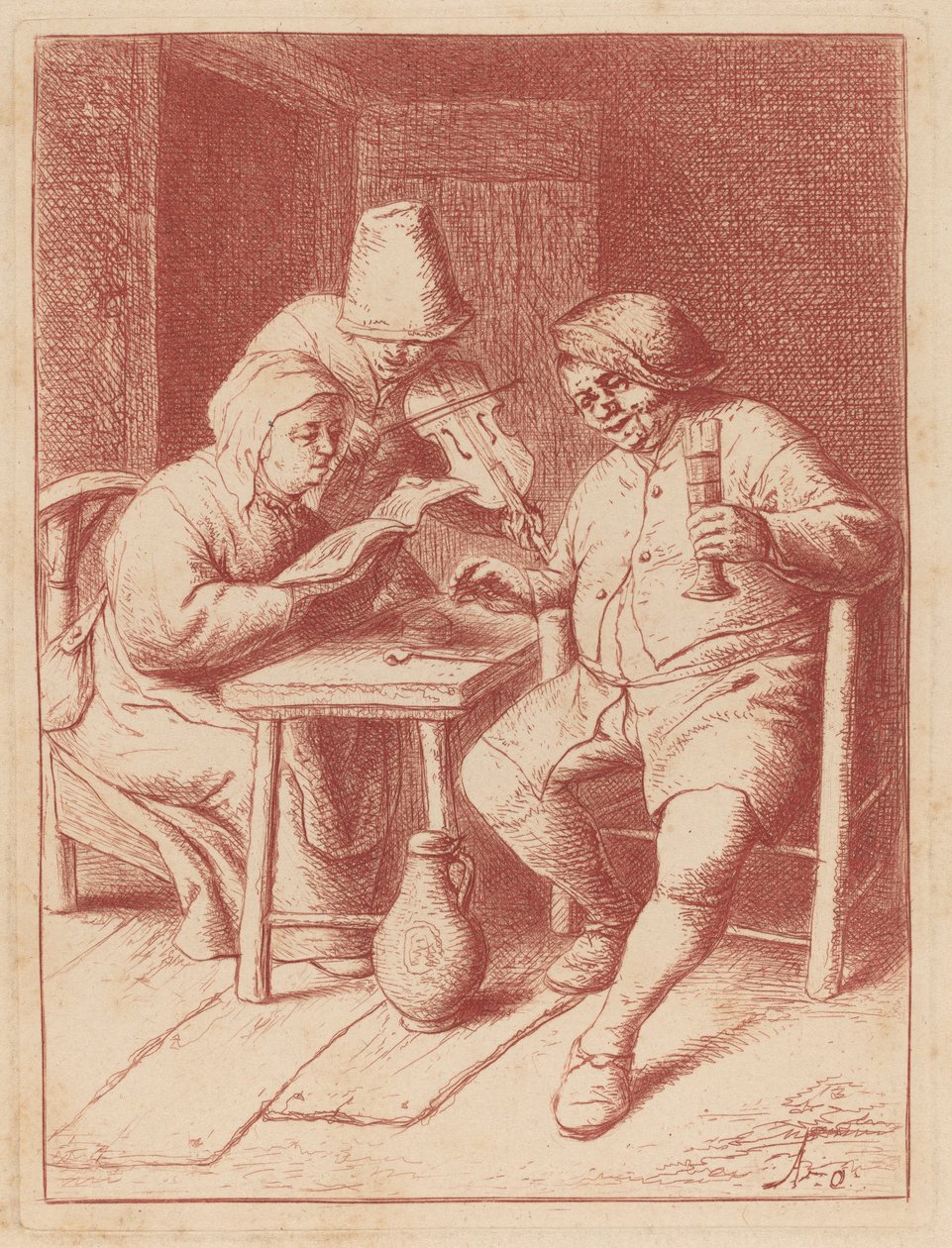 Koncert od Adriaen van Ostade
