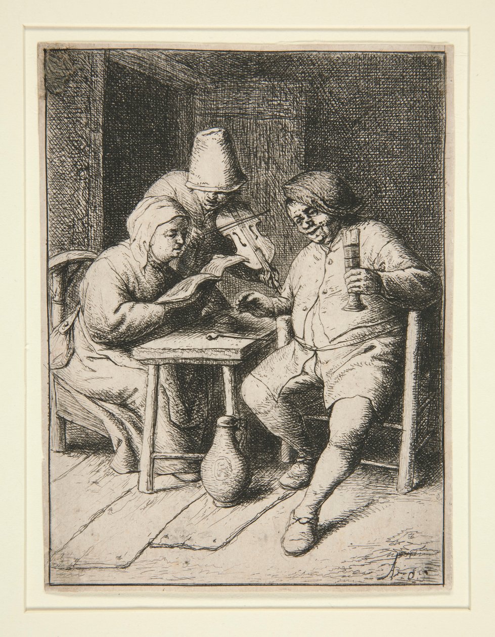 Koncert od Adriaen van Ostade