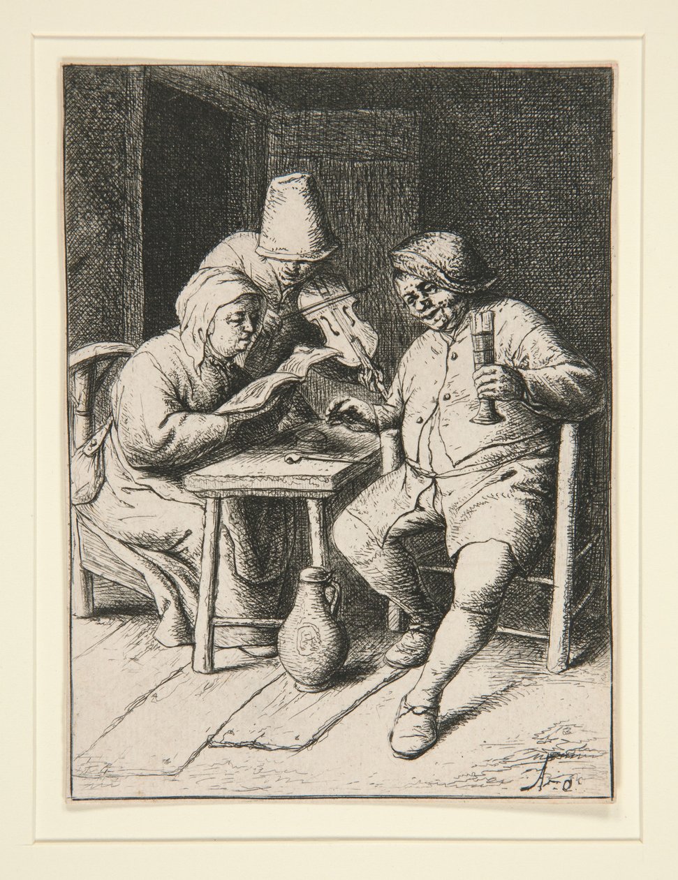 Koncert od Adriaen van Ostade