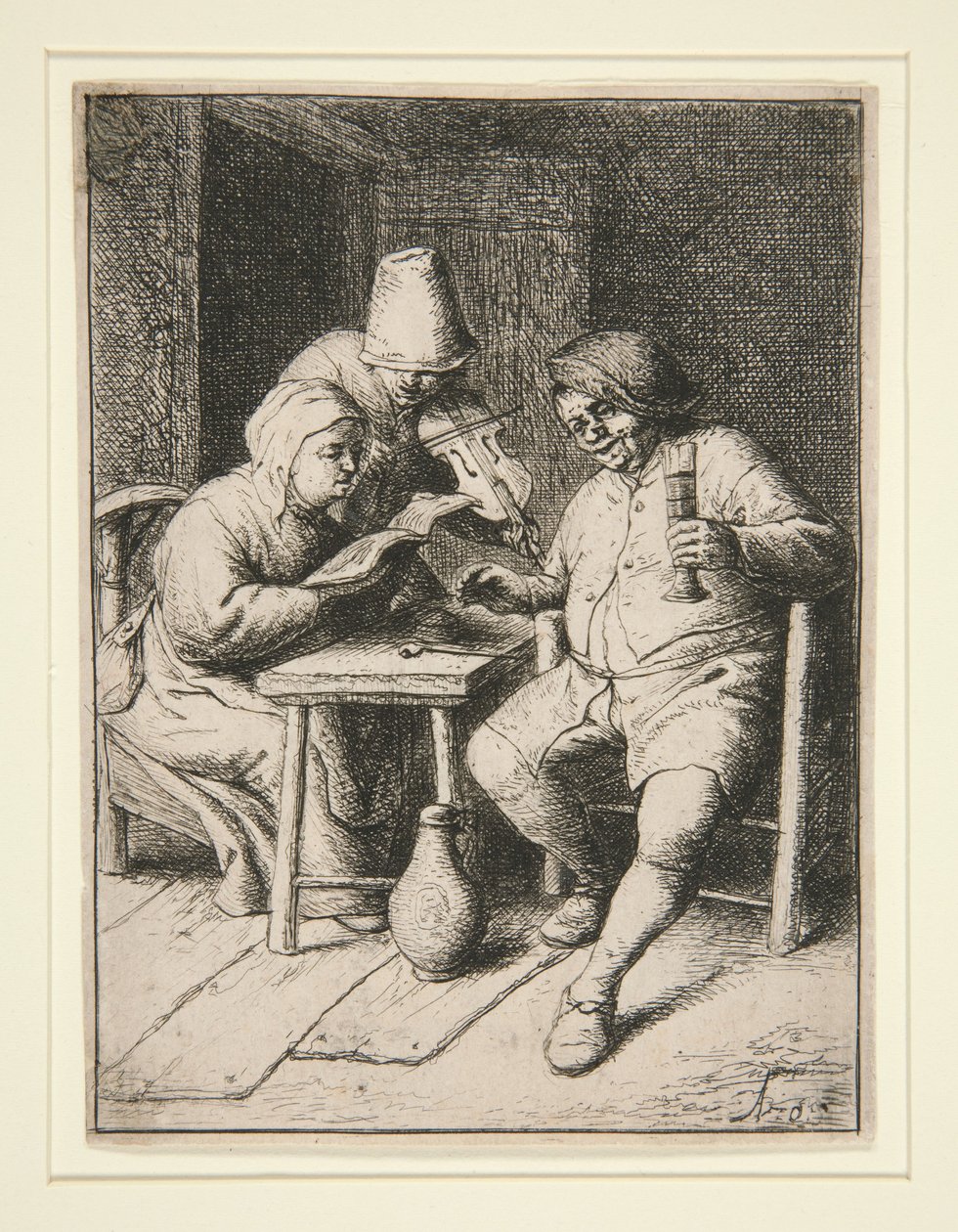 Koncert od Adriaen van Ostade