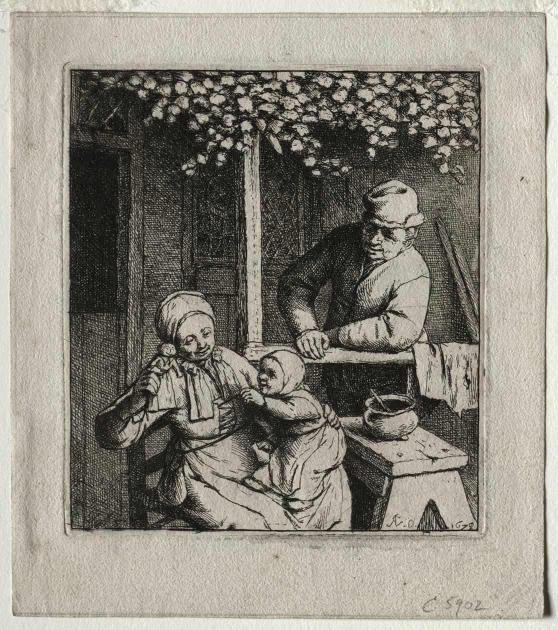 Panenka od Adriaen van Ostade