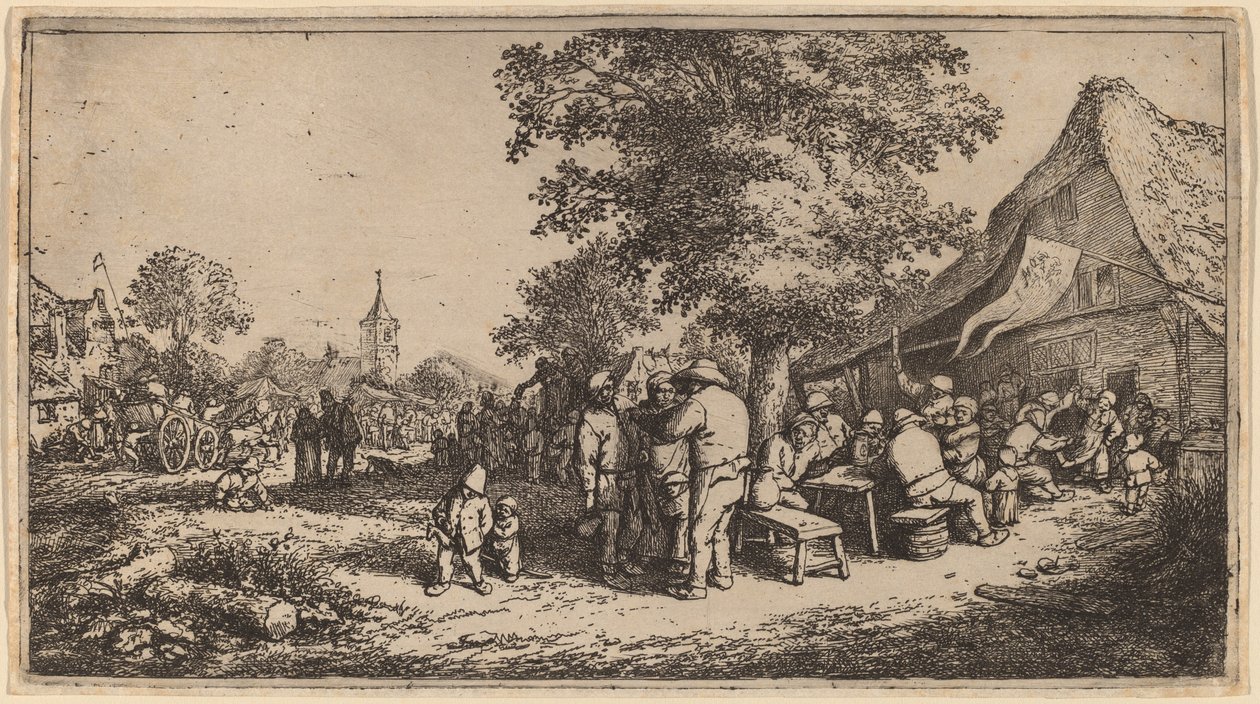 Veletrh od Adriaen van Ostade