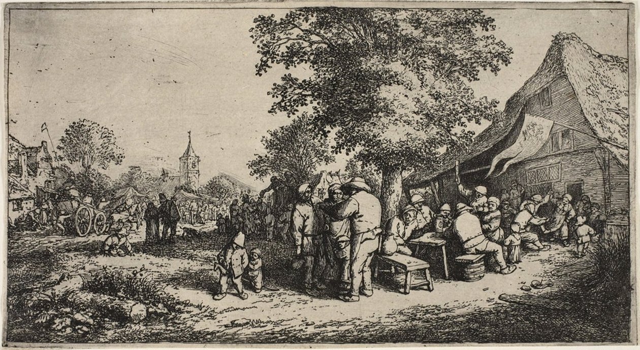 Veletrh od Adriaen van Ostade