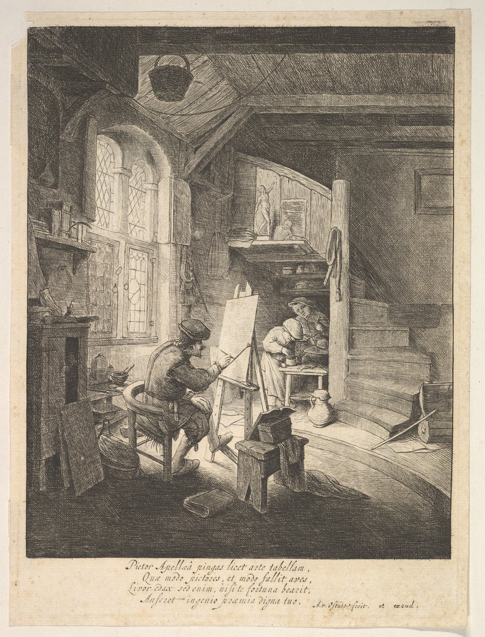 Malíř od Adriaen van Ostade