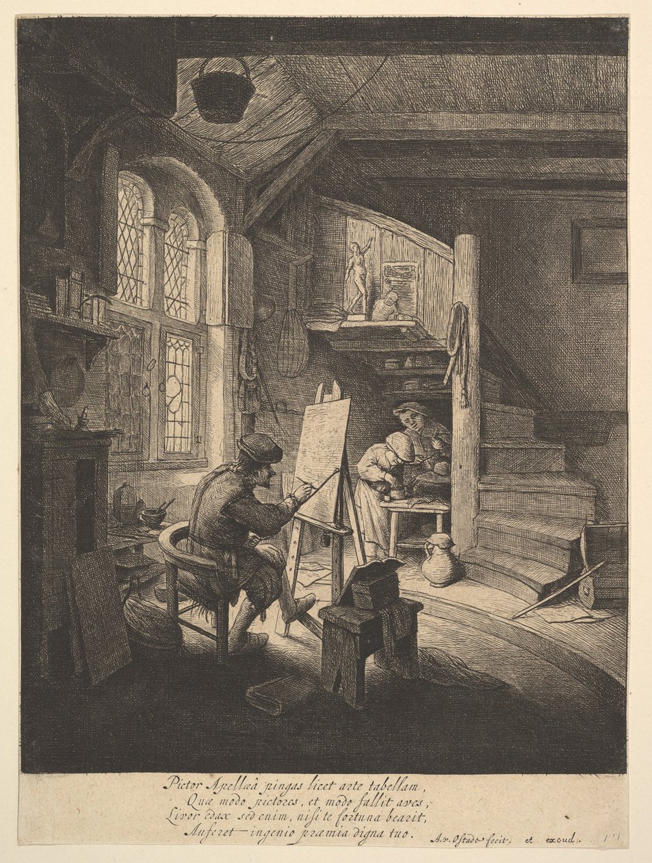 Malíř od Adriaen van Ostade