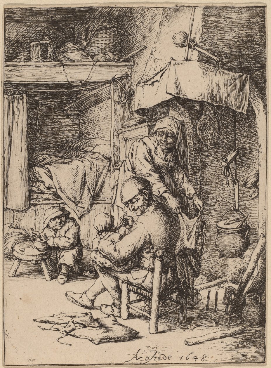 Pater Familias od Adriaen van Ostade