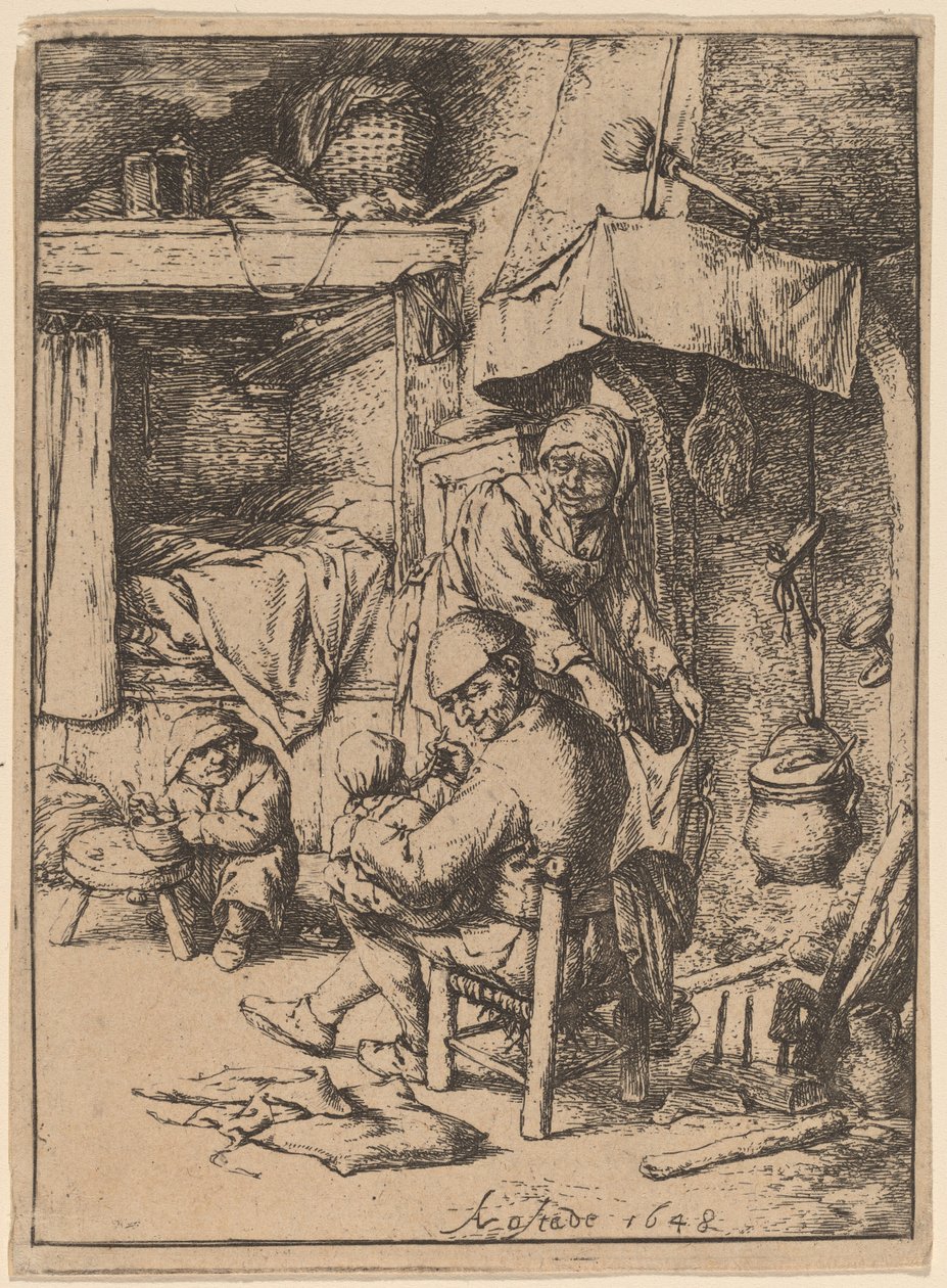 Pater Familias od Adriaen van Ostade
