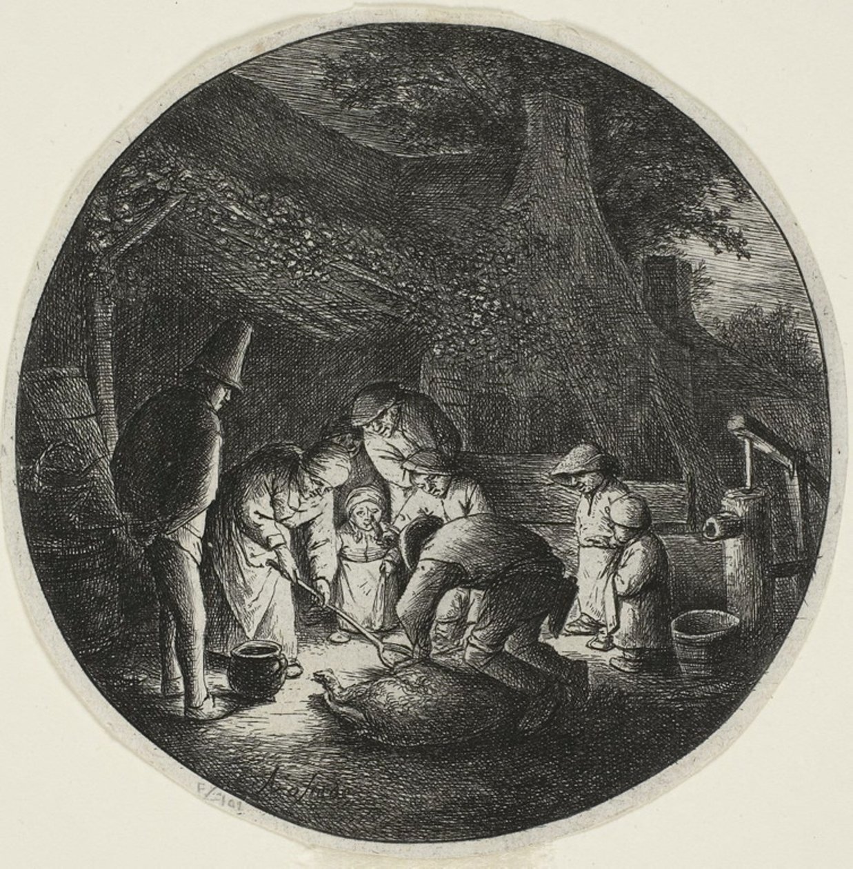 Pigkillers od Adriaen van Ostade