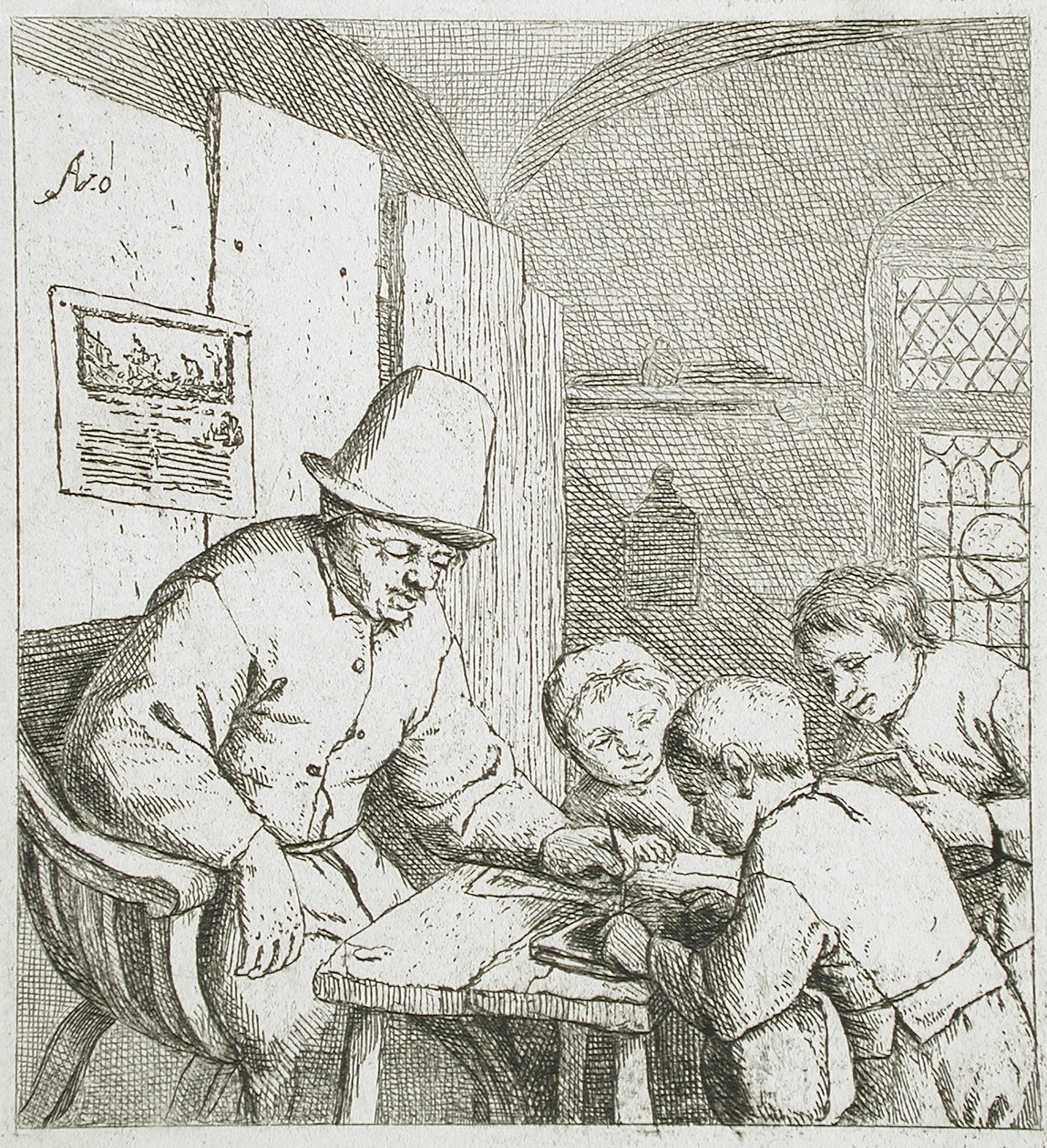 Učitel od Adriaen van Ostade