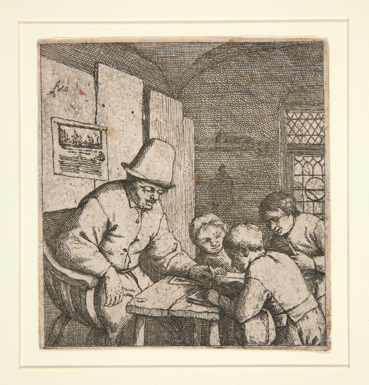 Učitel od Adriaen van Ostade