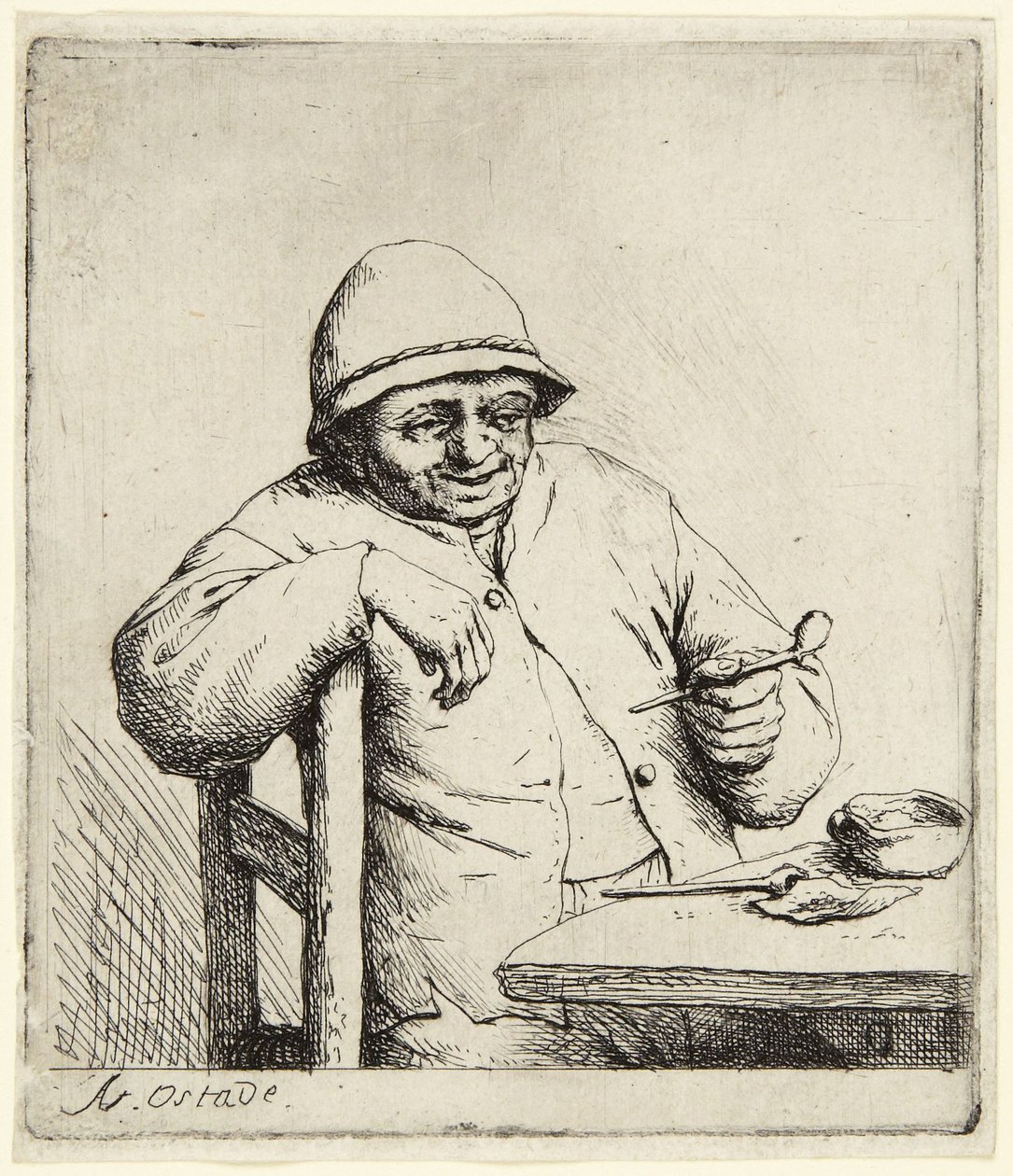 Kouřák od Adriaen van Ostade