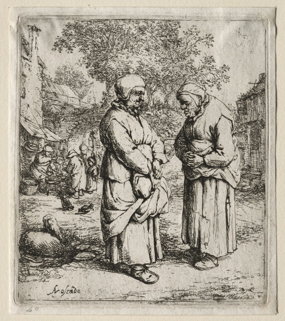 Dva drby od Adriaen van Ostade