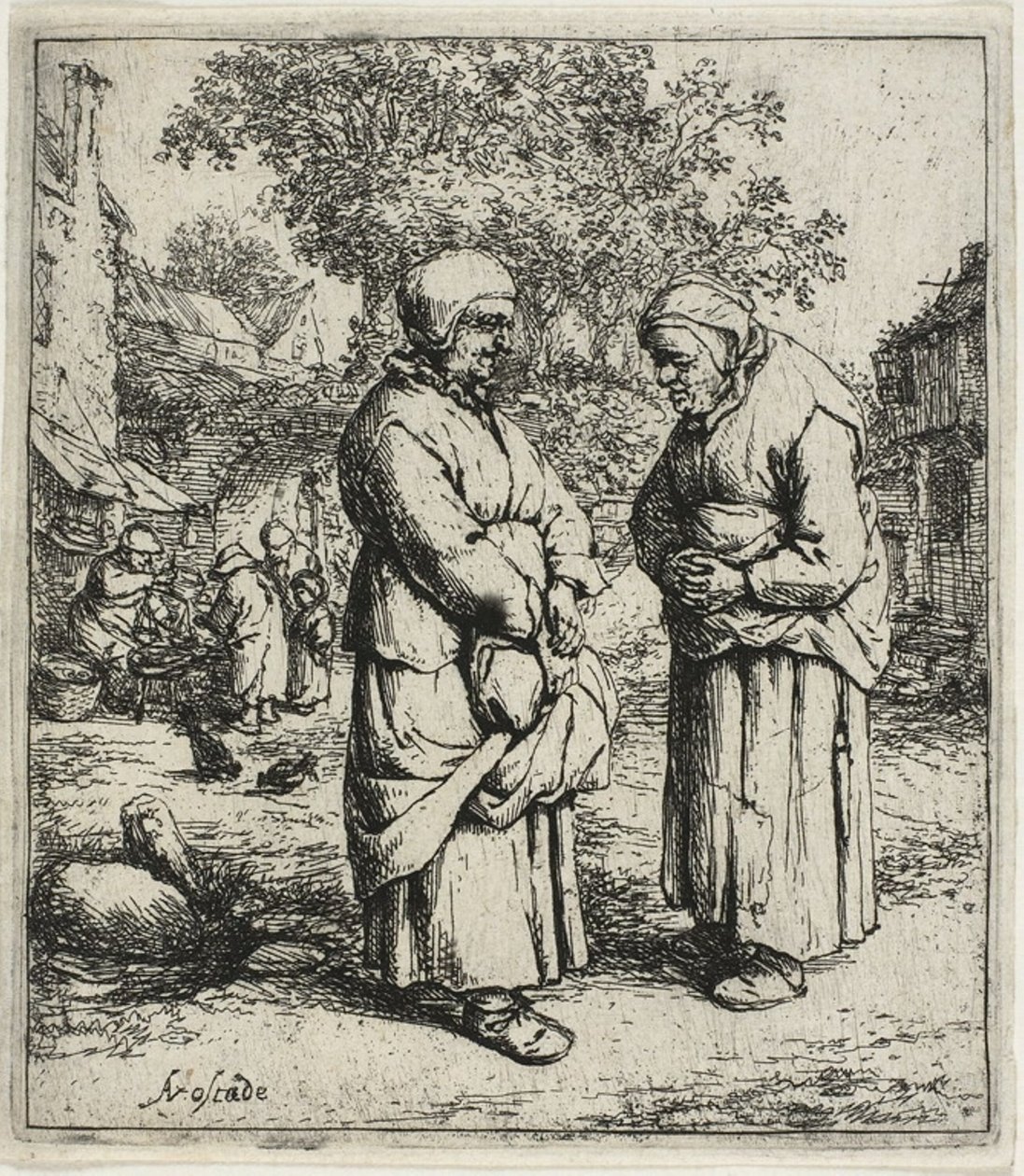 Dva drby od Adriaen van Ostade