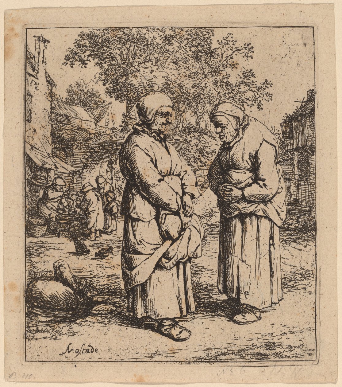 Dva drby od Adriaen van Ostade