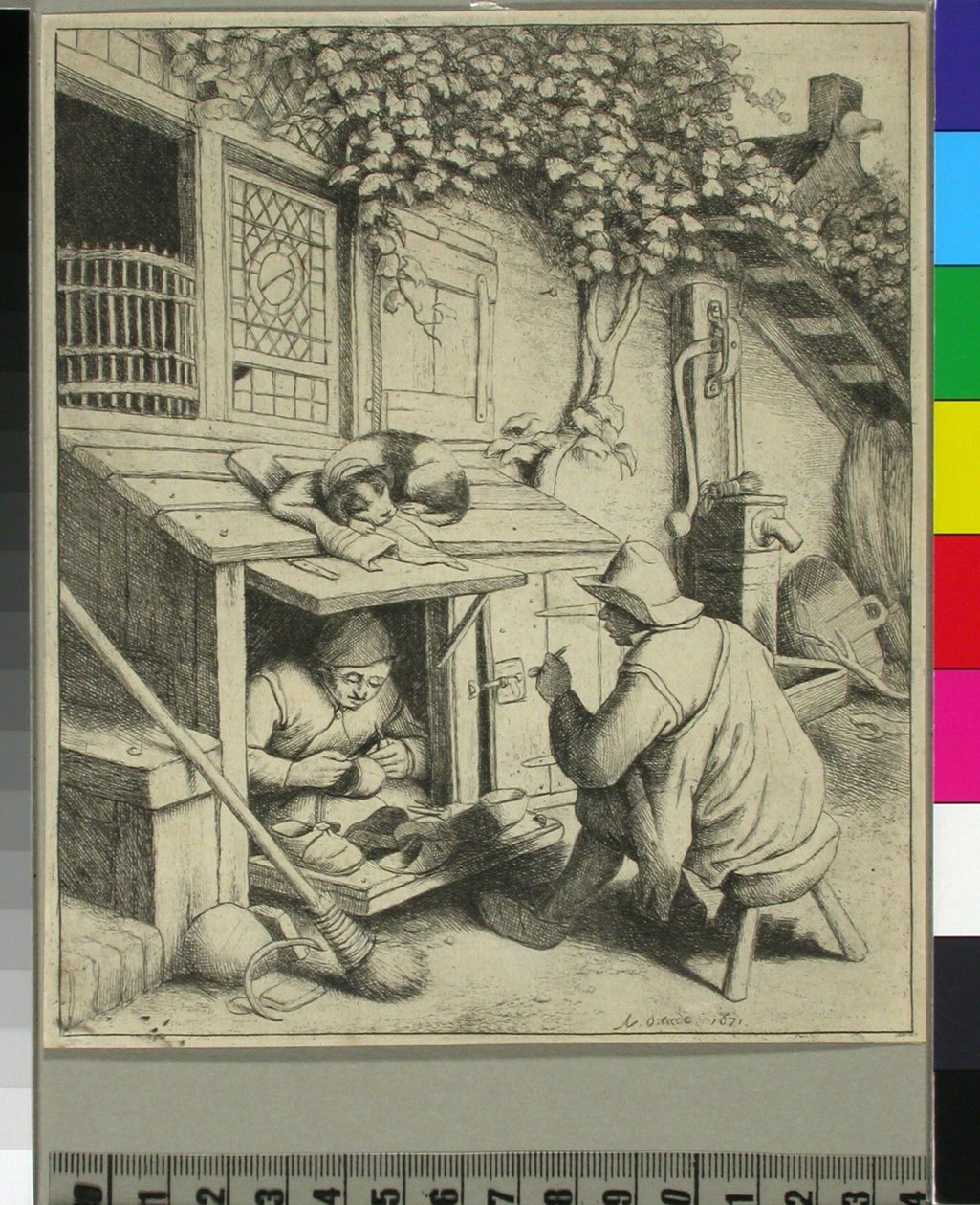 Ohne Titel od Adriaen van Ostade