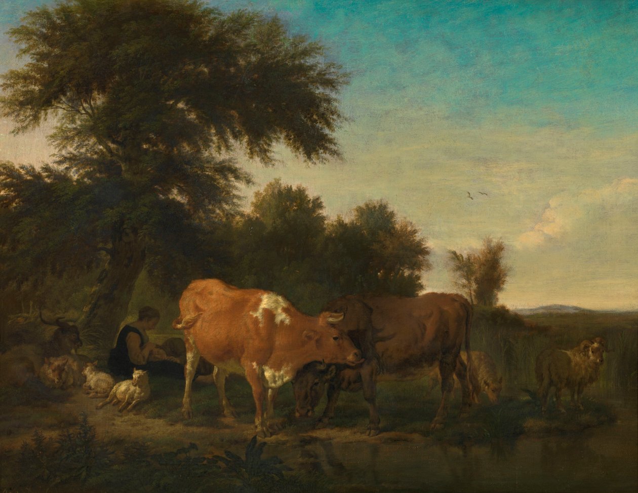 Krajina od Adriaen van de Velde