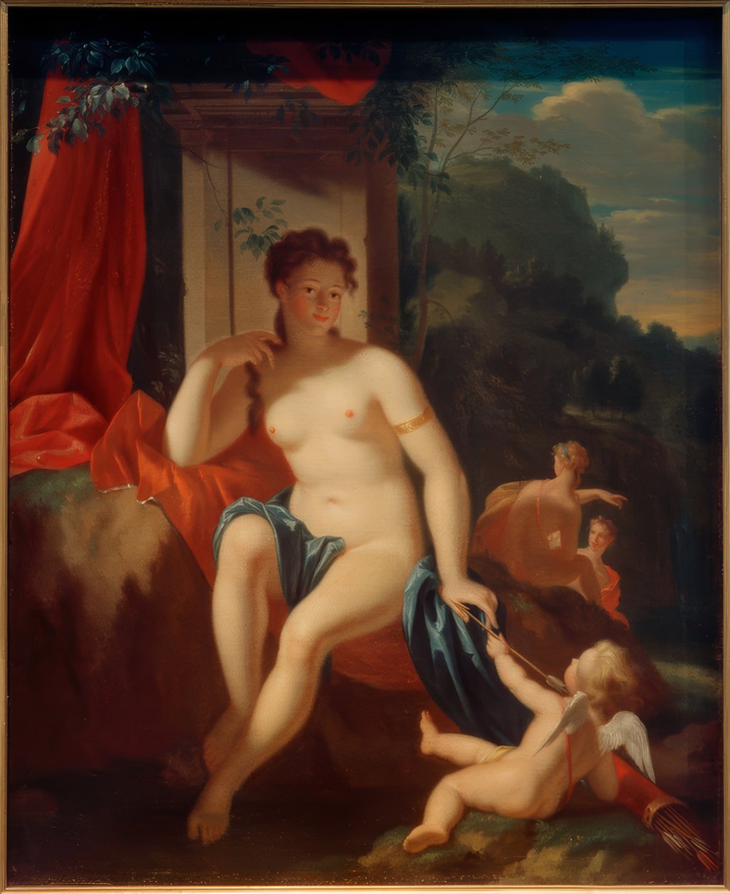 Venuše a Amor od Adriaen van der Werff