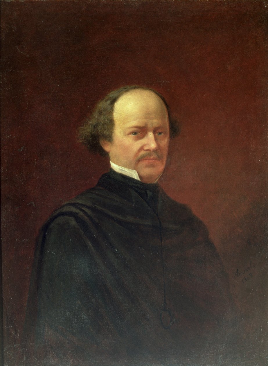 Portrét Alexandra Dargomyžského, 1869 od Adrian Markovich Volkov