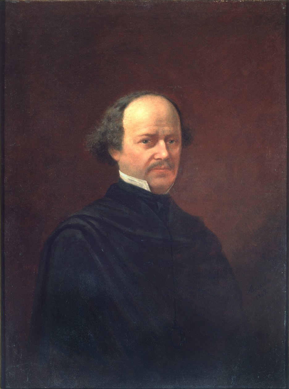 Portrét skladatele Alexandra Dargomyžského 1813-1869, 1869 od Adrian Markovich Volkov