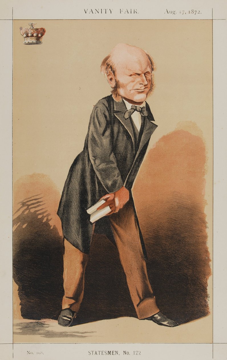 Statesmen No.122: Caricature of Lord Radstock (1833-1913) od Adriano Cecioni