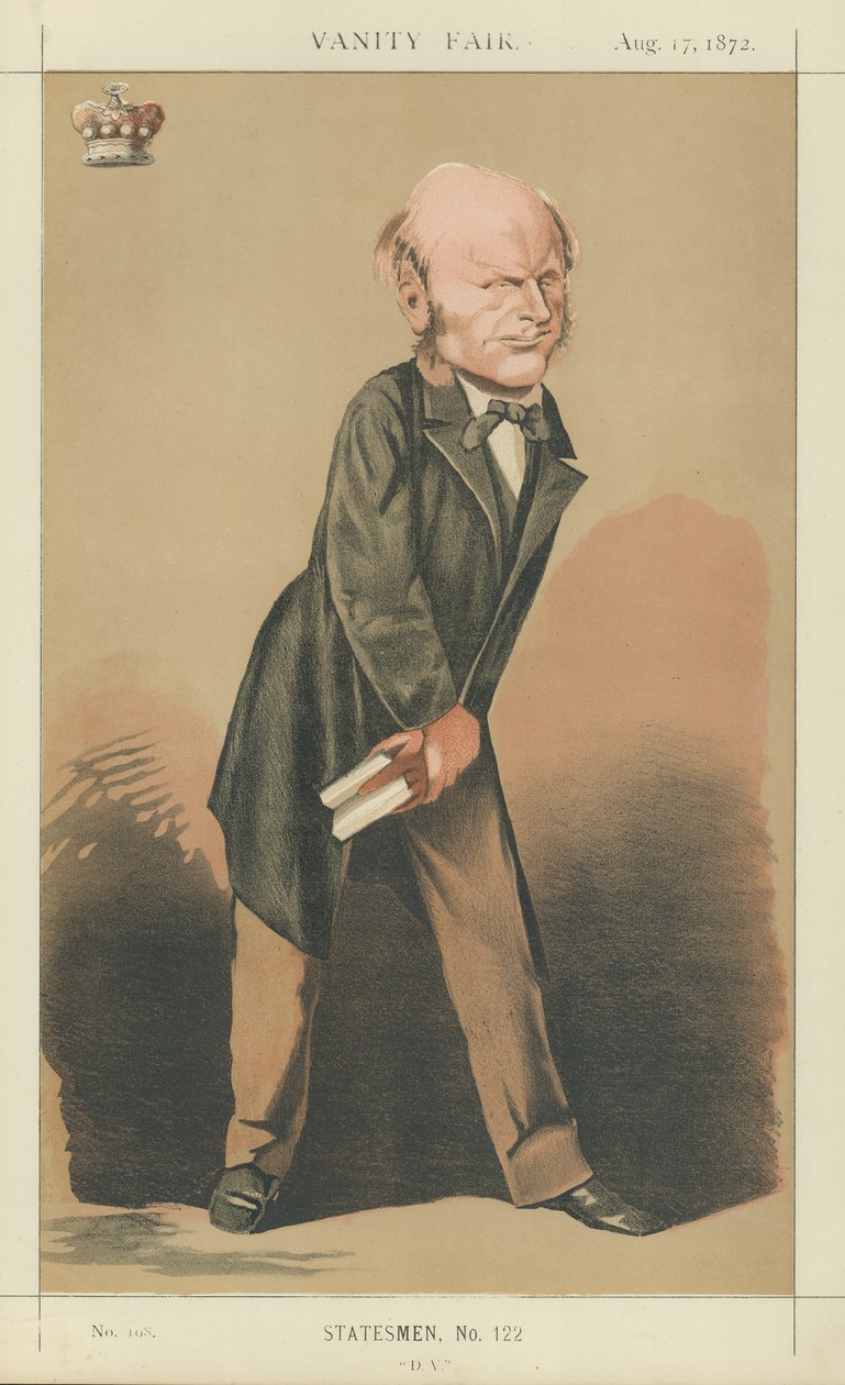Lord Radstock (barevná litografie) od Adriano Cecioni