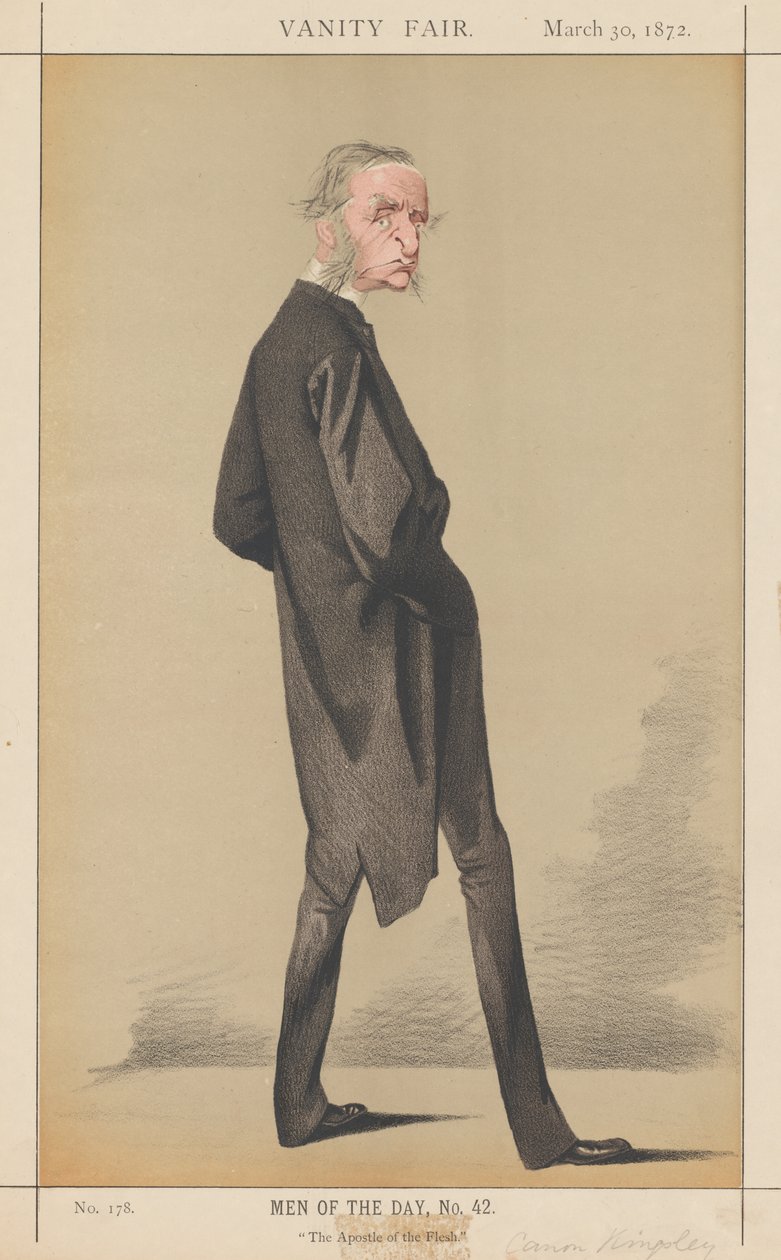 Vanity Fair: Muži dne, č. 42 "The Apostle of the Flesh" od Adriano Cecioni
