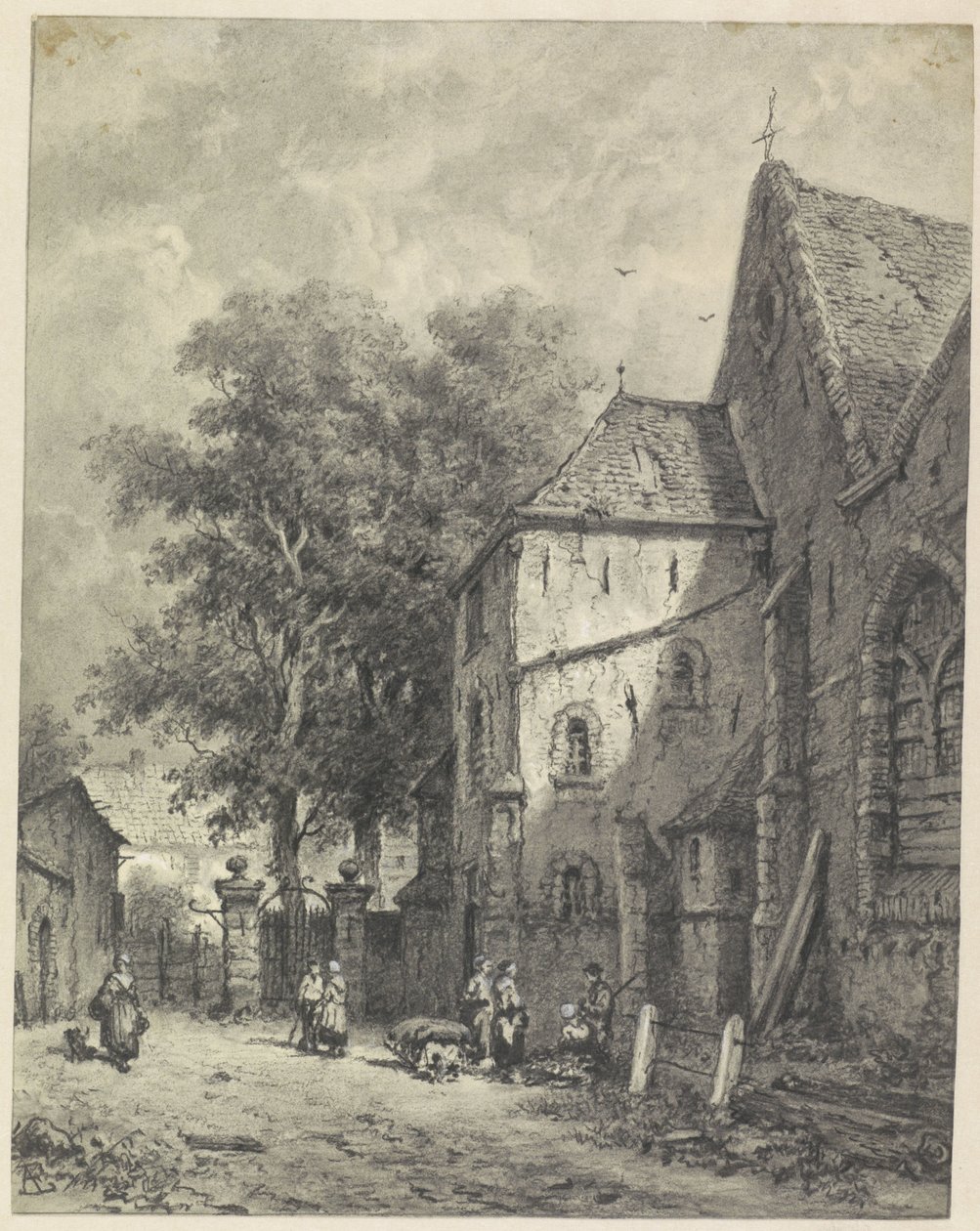 Tvář v kostele od Adrianus Eversen