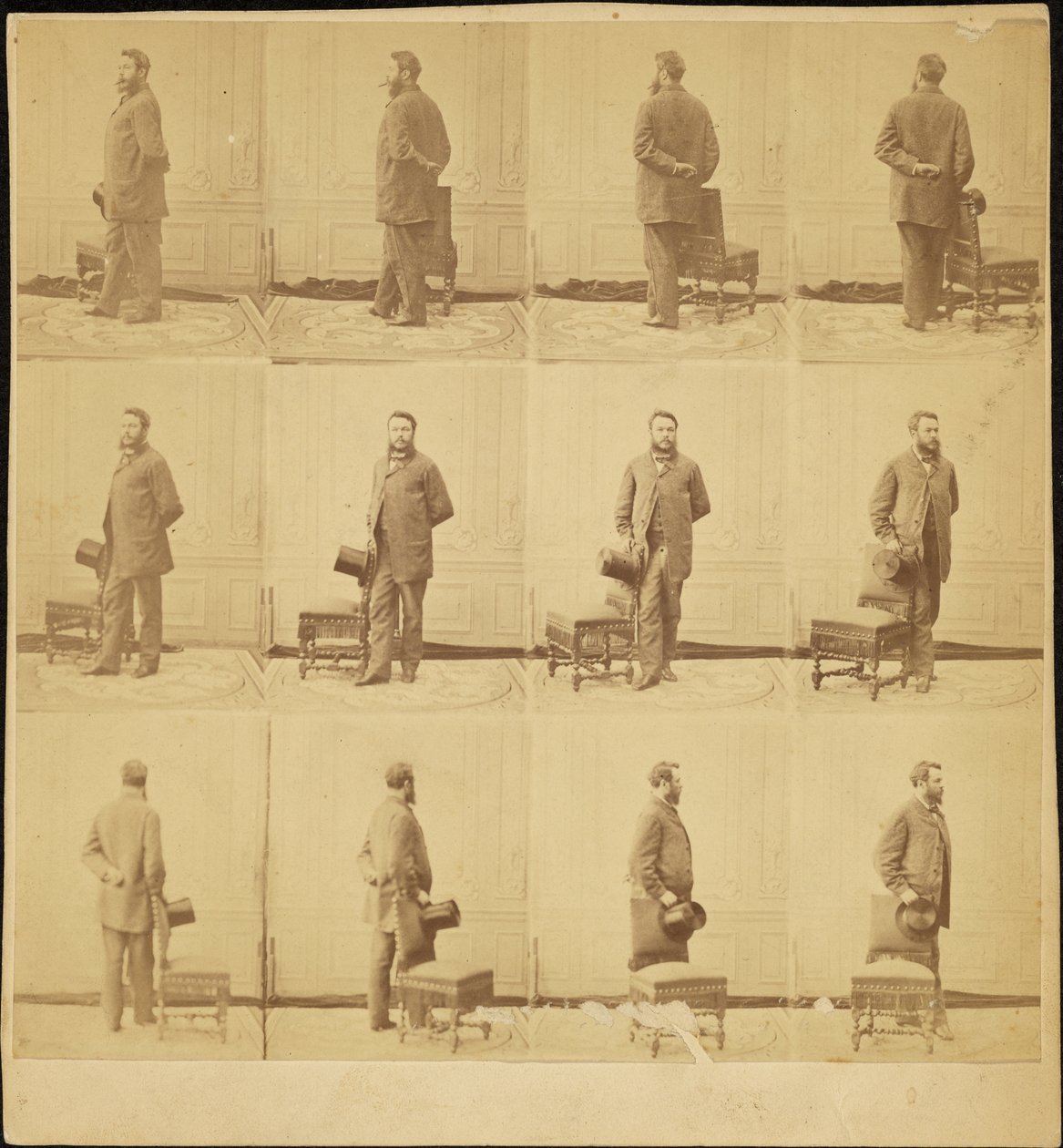 Adrien Tournachon (1825-1903), autoportrét, více obrázků od Adrien Tournachon